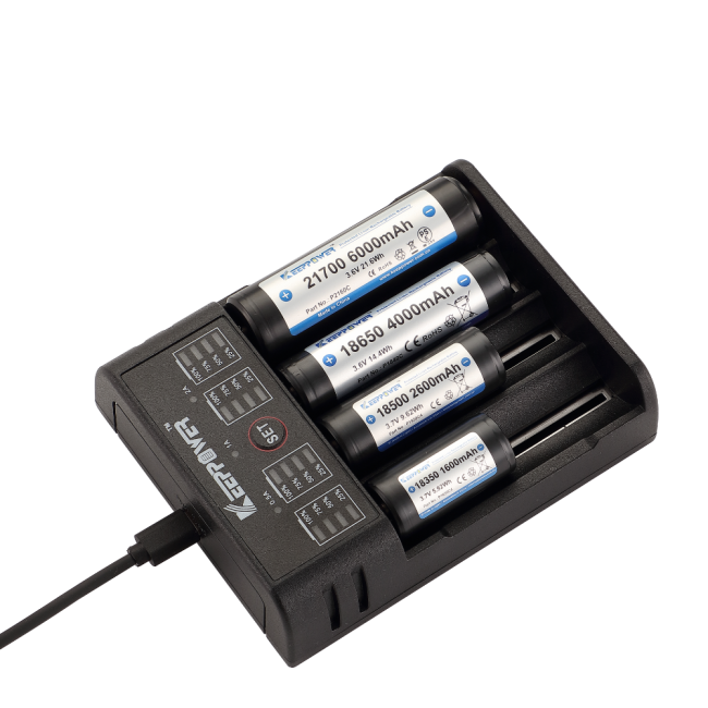 Keeppower K4 USB Battery Charger