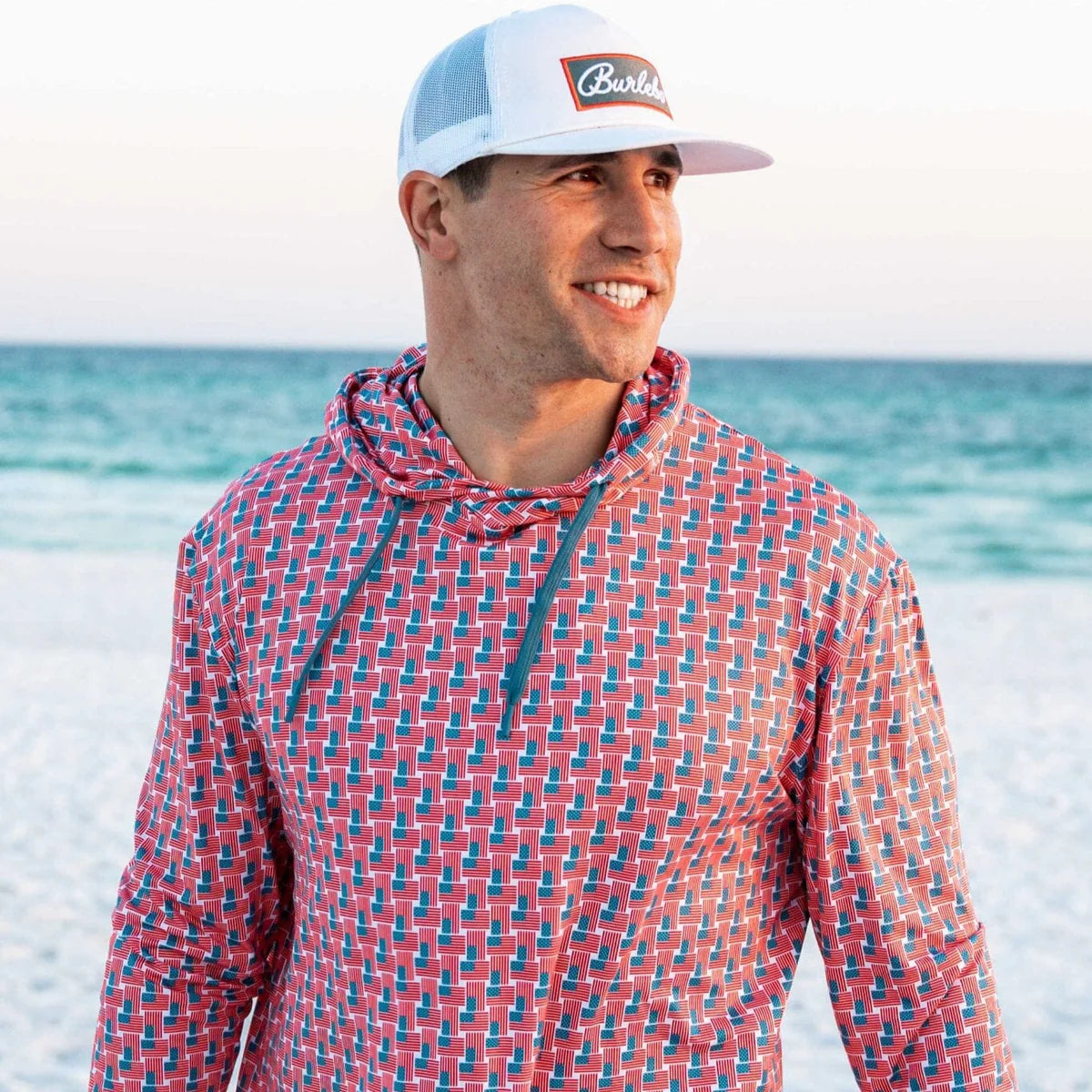 Burlebo Performance Hoodies - American Flag