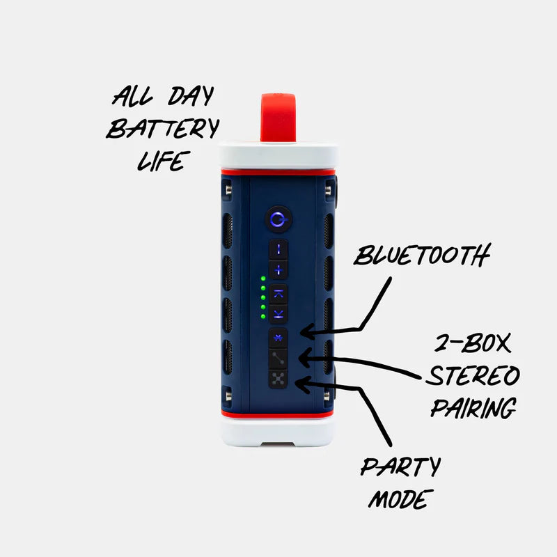 Turtlebox Ranger Speaker -  Americana Blue