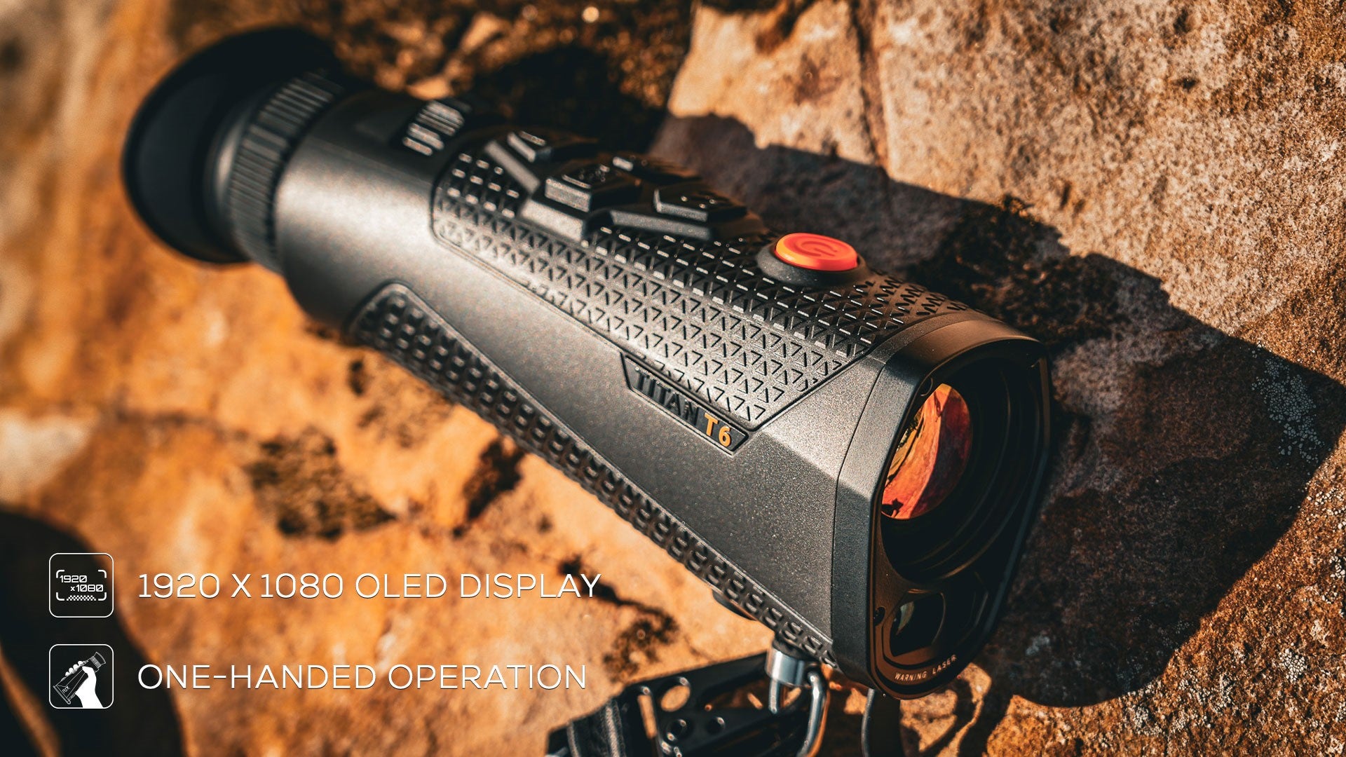 RIX Titan T6 Thermal Imaging Monocular with Laser Rangefinder with Free Hat Included