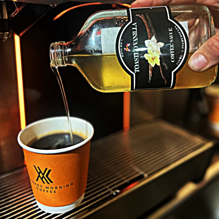 Whiskey Morning Coffee – toasted Vanilla Coffee Syrup
