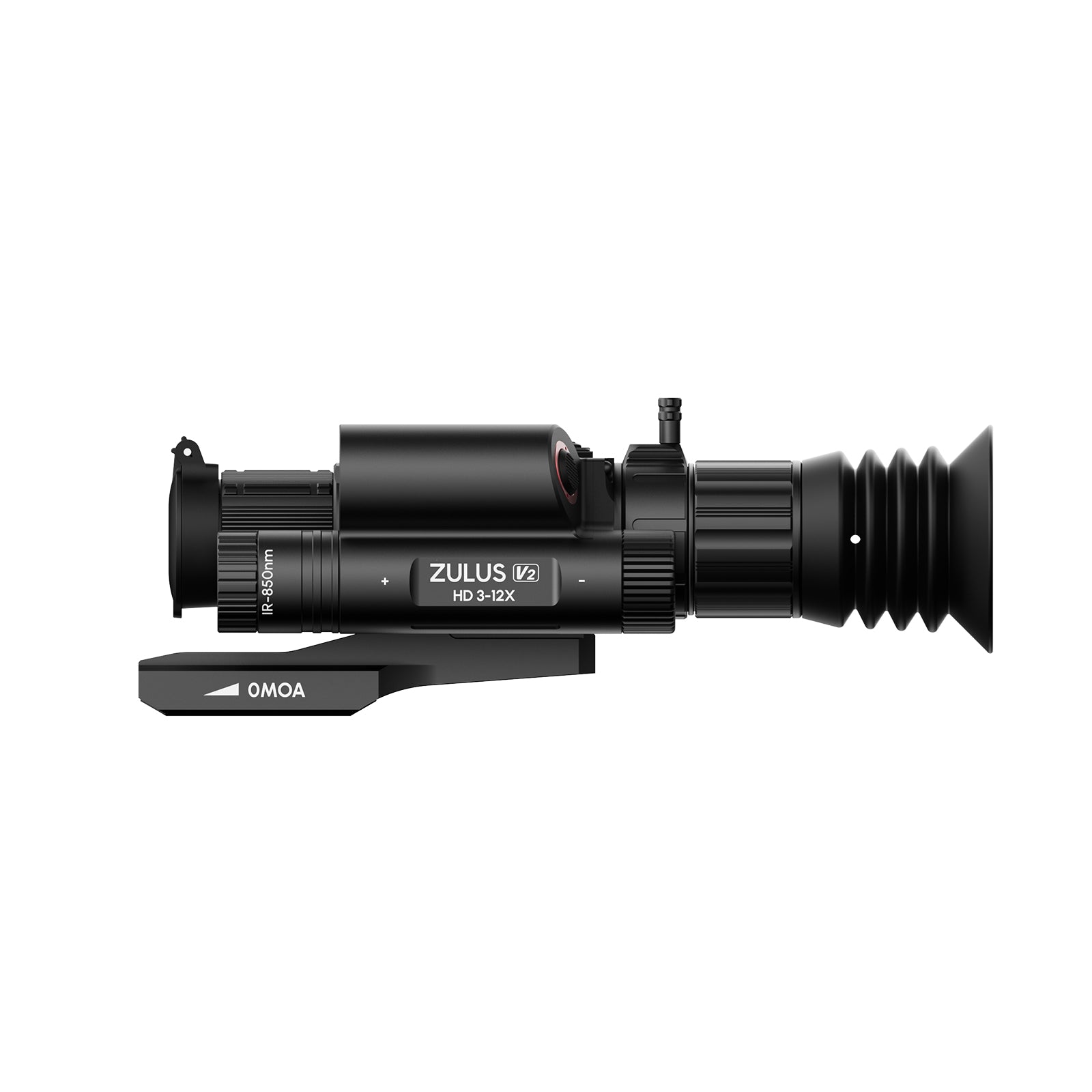 エッセンス 3 ナイト ZHD312R V2 – ZULUS HD 3-12X V2 Digital Night Vision Scope with Laser R