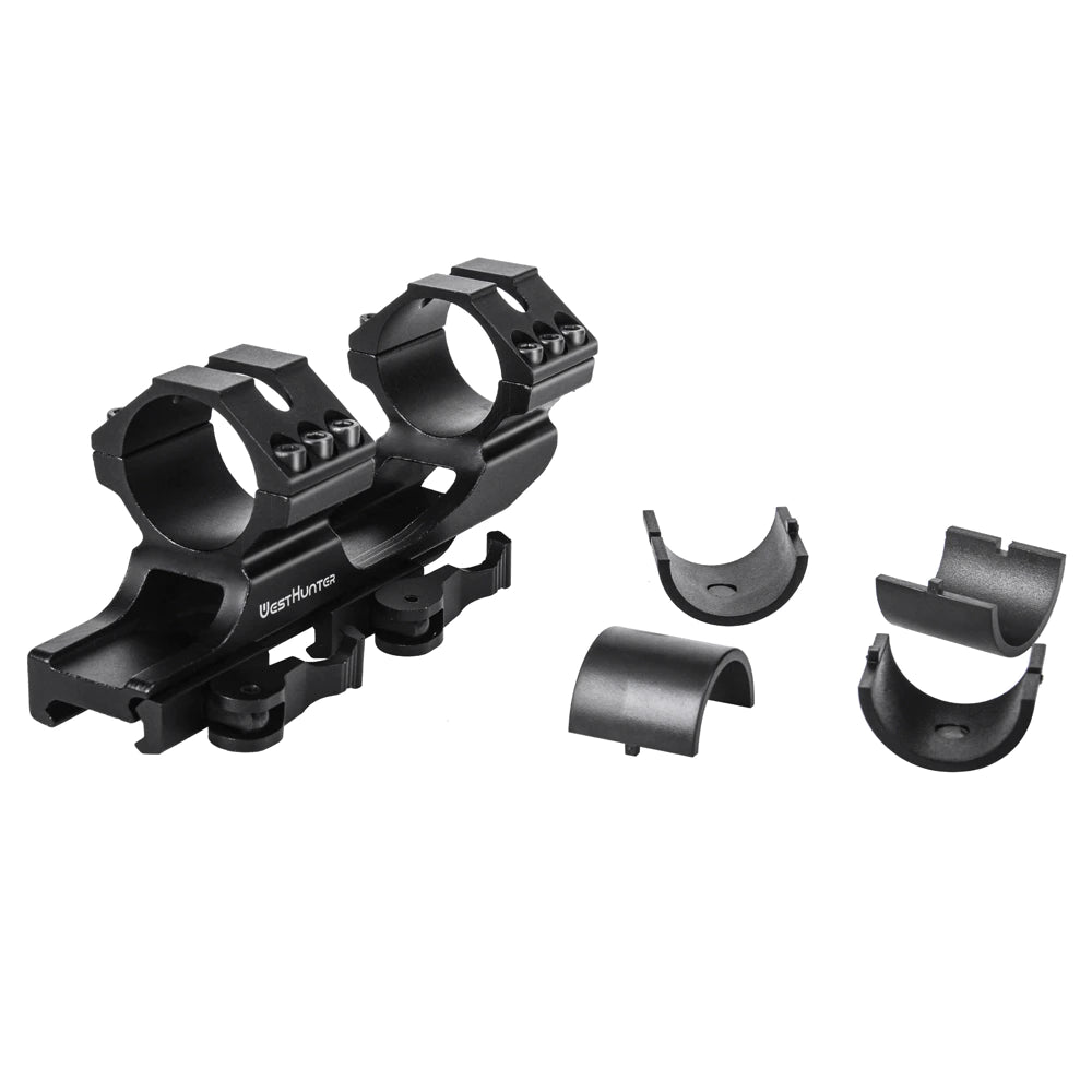 Quick Release One Piece Scope Mount 1"/30mm Dual Rings