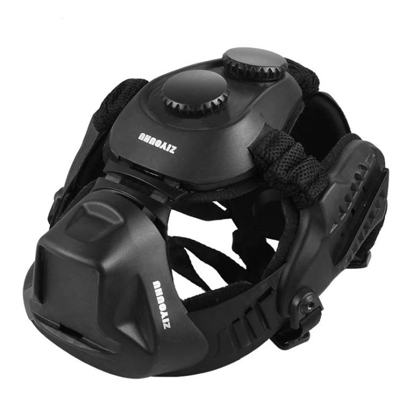 Multi-Functional Tactical Soft Black Helmet