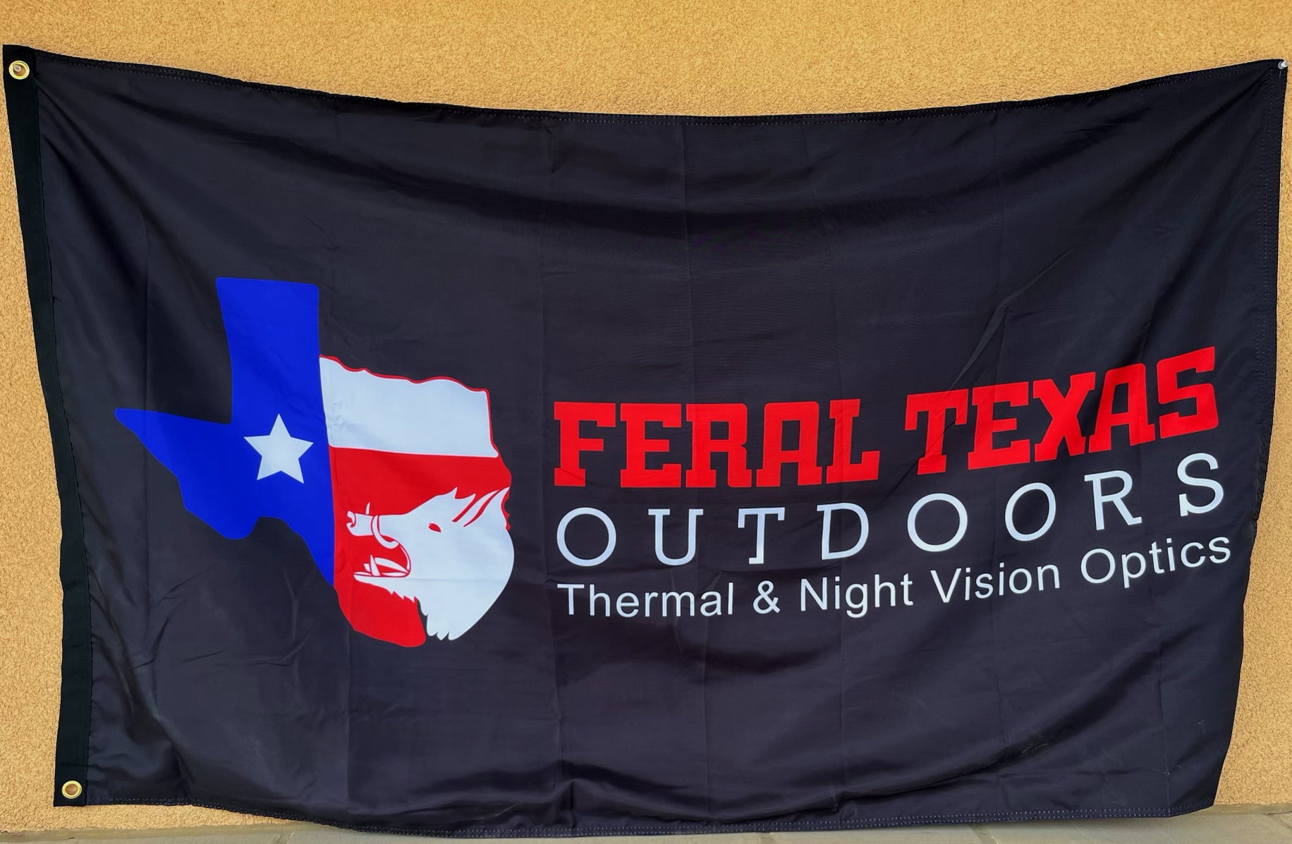 Canvas Flag - Feral Texas Outdoors